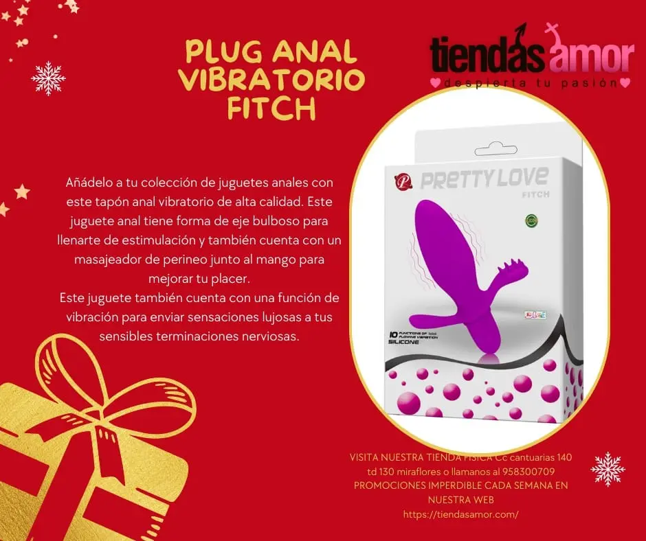 PLUG ANALES VIBRADORES COLA . SILICONA