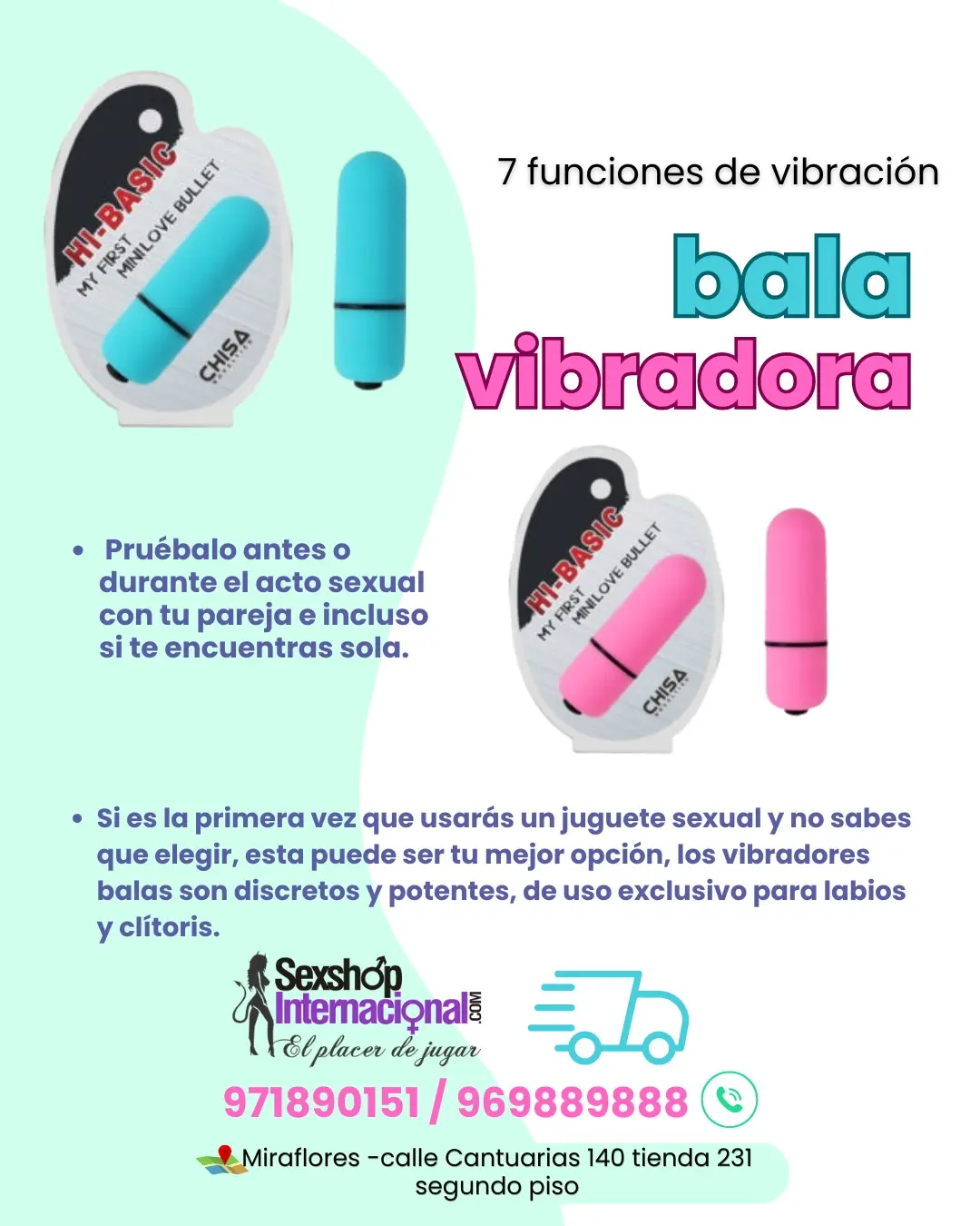 JUGUETES SEXUALES ESTIMULA PUNTO G Y CLITORIS -MIRAFLORES 
