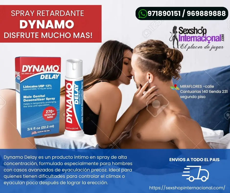  Sprays y retardantes SEXSHOP INTERNACIONAL SAN ISIDRO