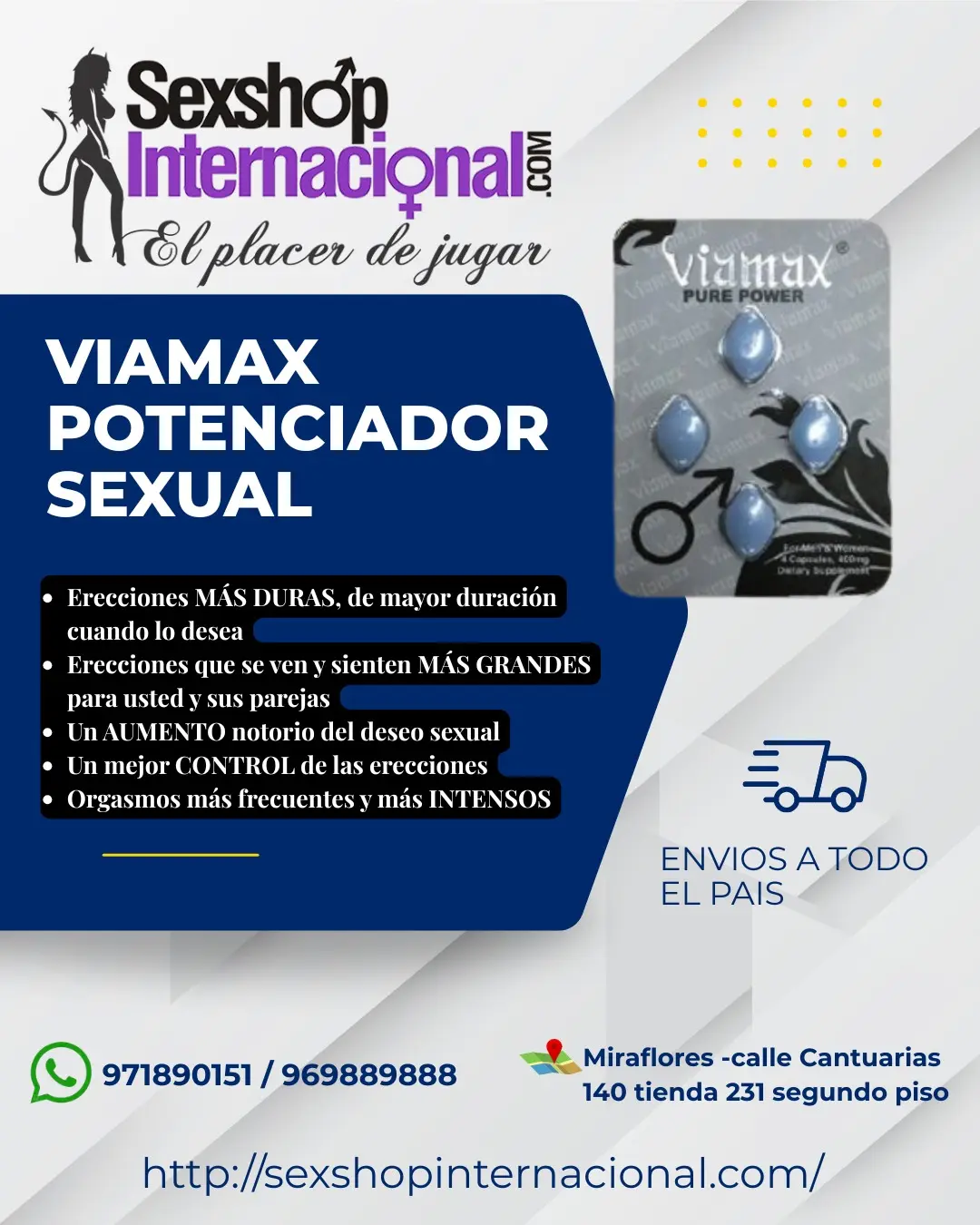 Potenciadores SEXSHOP INTERNACIONAL 971890151