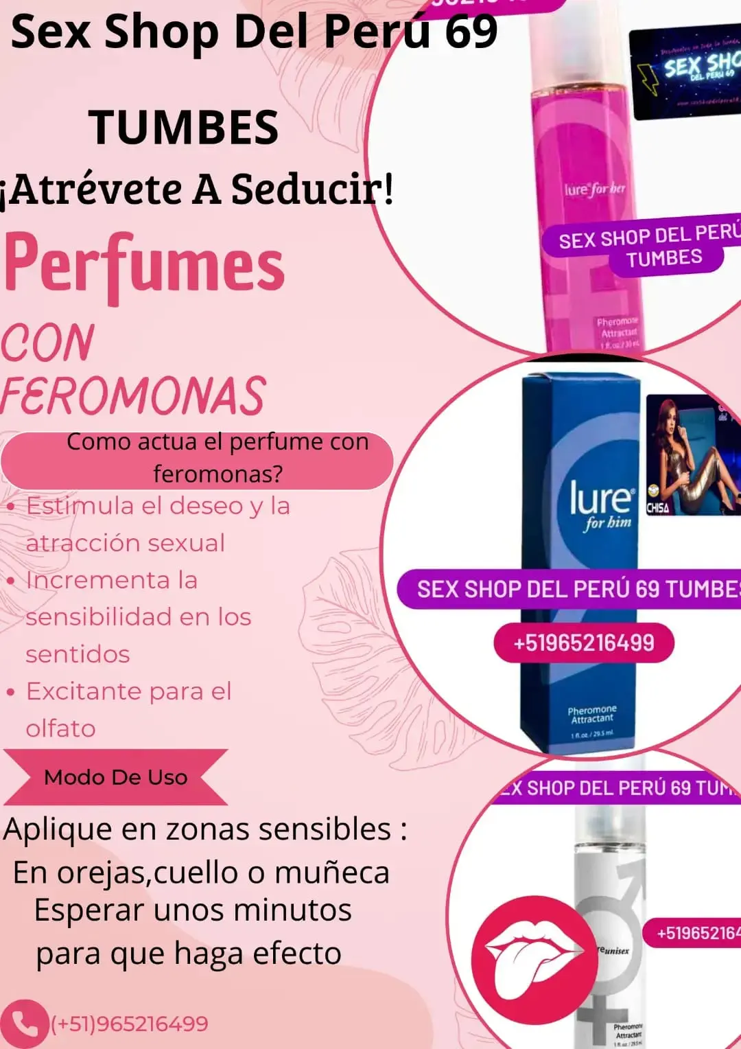 SEX SHOP 69 DEL PERÚ TODO PARA TU DIVERSIÓN