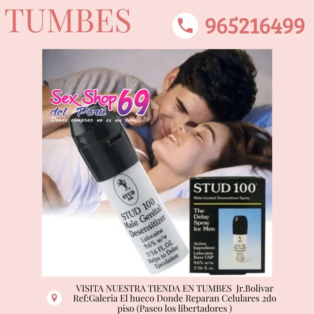 Spray retardante masculino Retardante sexual Perú965216499