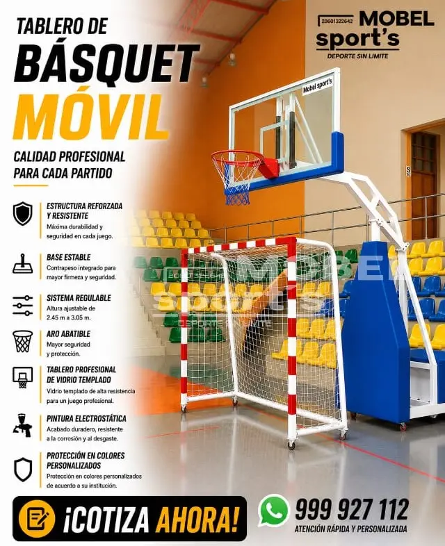 Tableros de basquet I movil I mobel sports