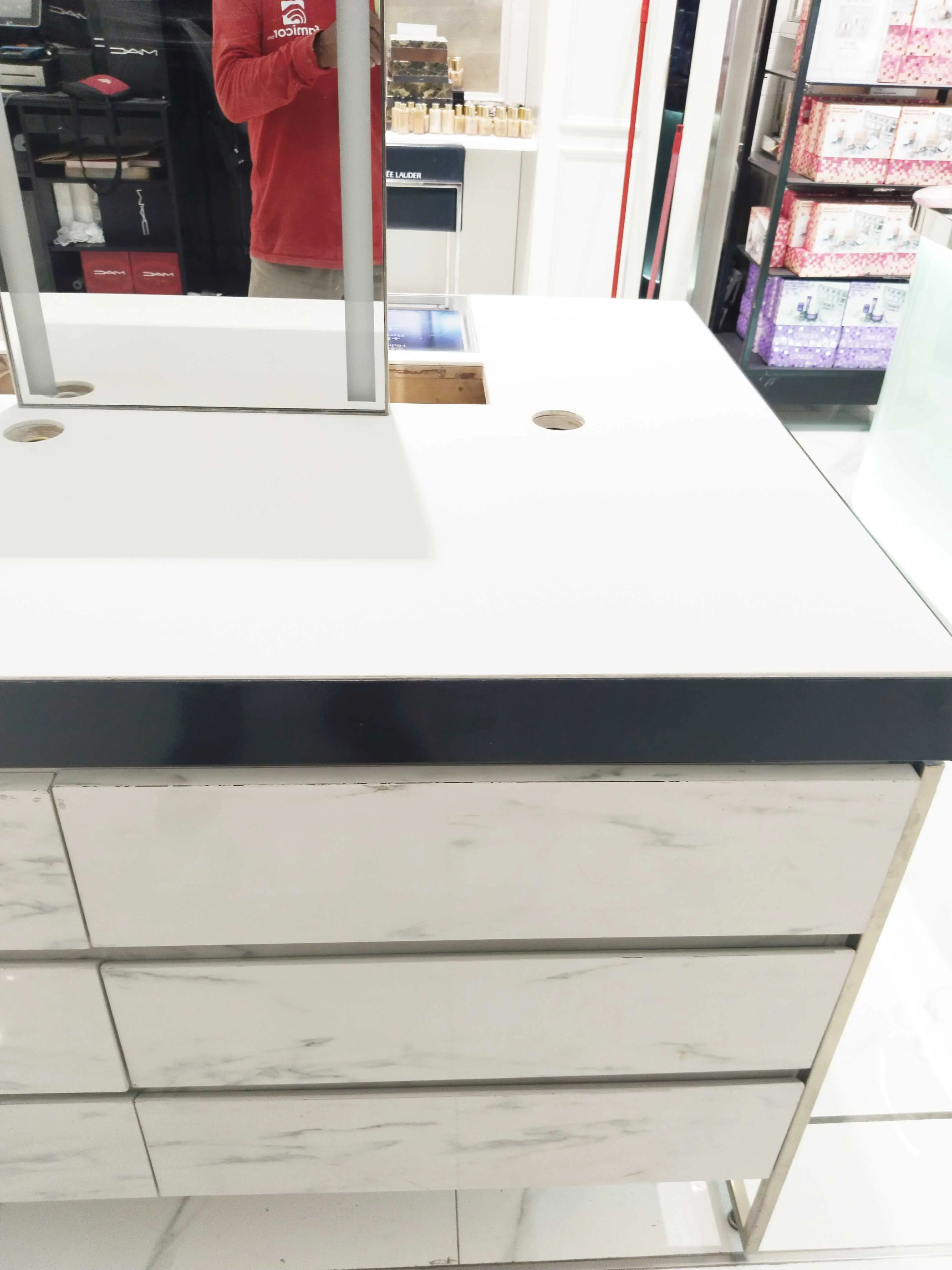 Pulido de corian krion staron koris novanite