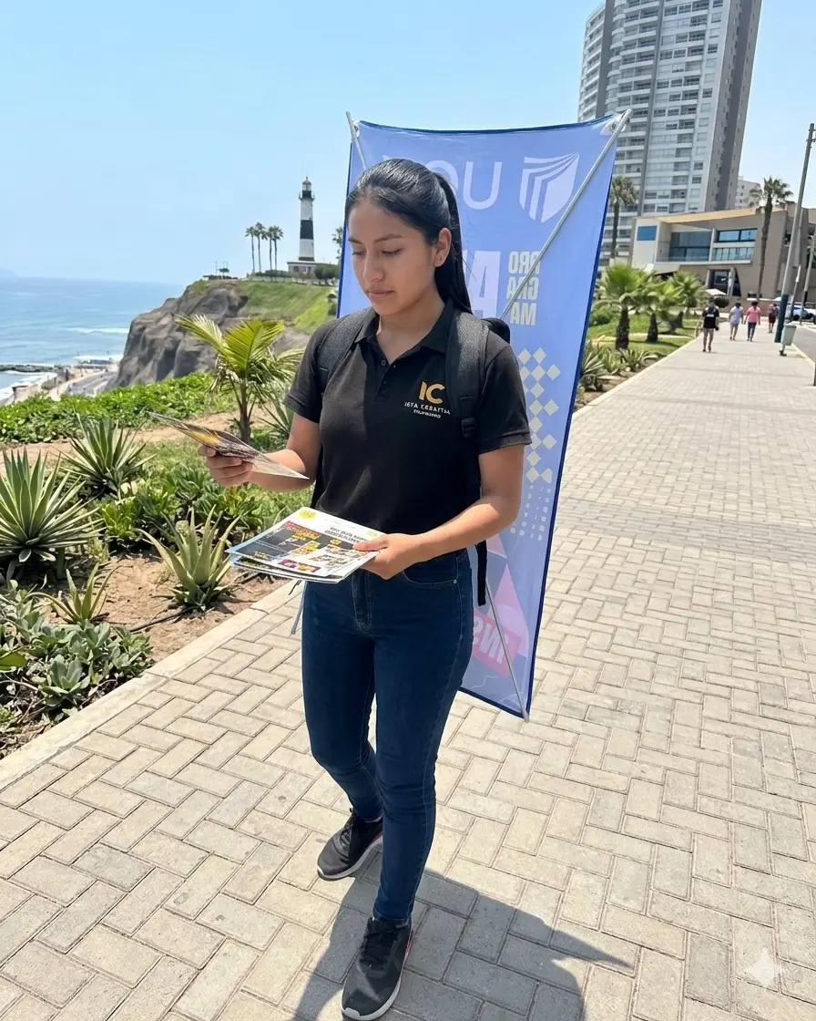 MOCHILA X ARAÑA PARA PUBLICIDAD Y ACTIVACIONES