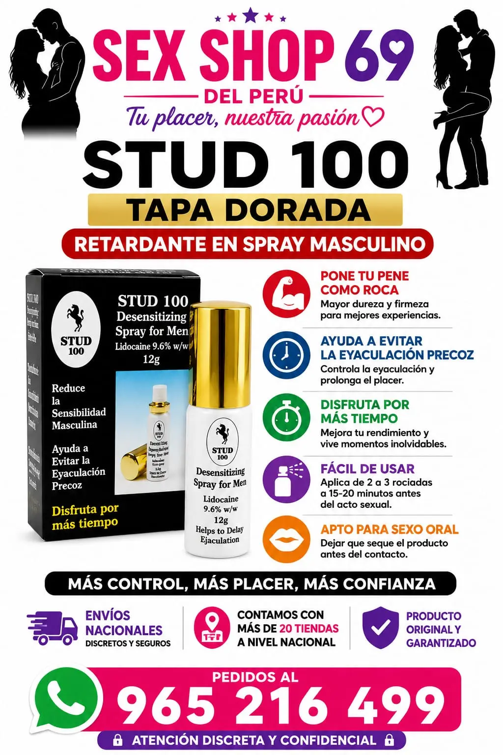 Retardantes Fundas Accesorios íntimos para regalar 