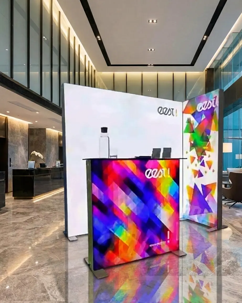 Stand Publicitario LED para Ferias Eventos y Activaciones