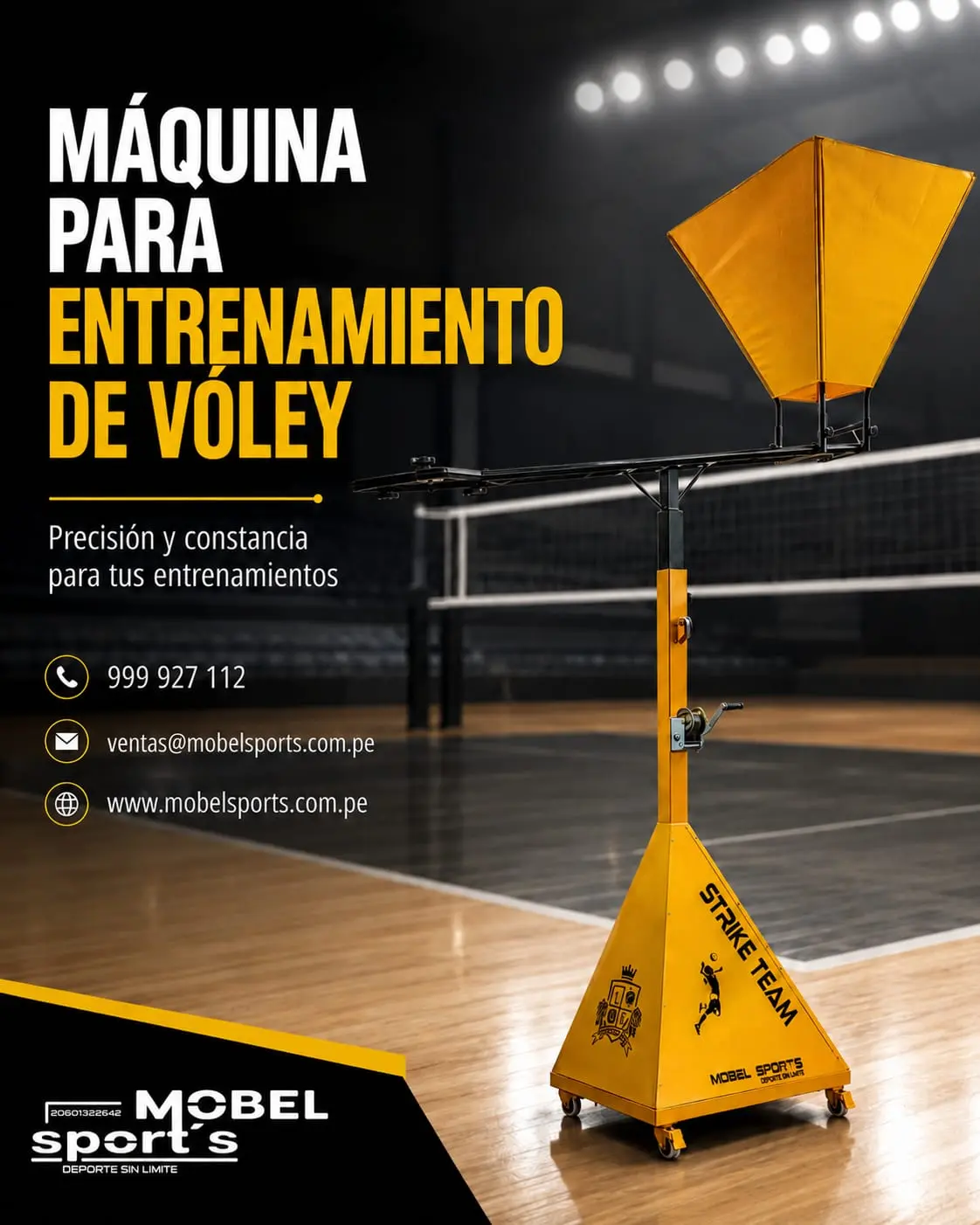 Voley accesorios equipo de entrenamiento mobel sports