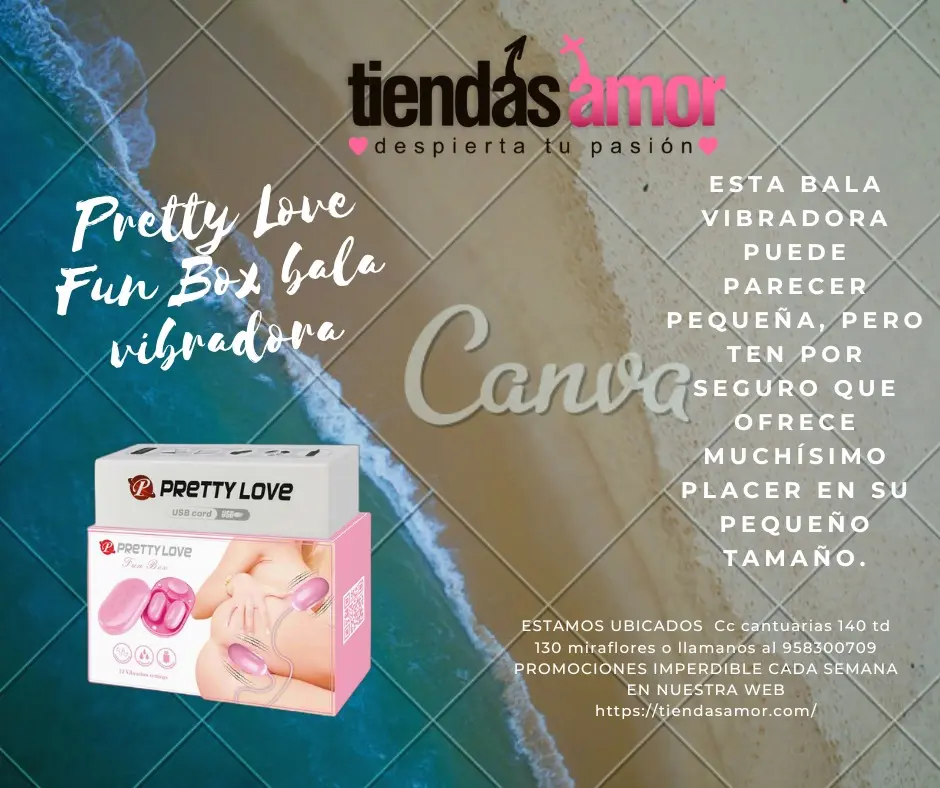 Pretty Love Fun Box bala vibradora 