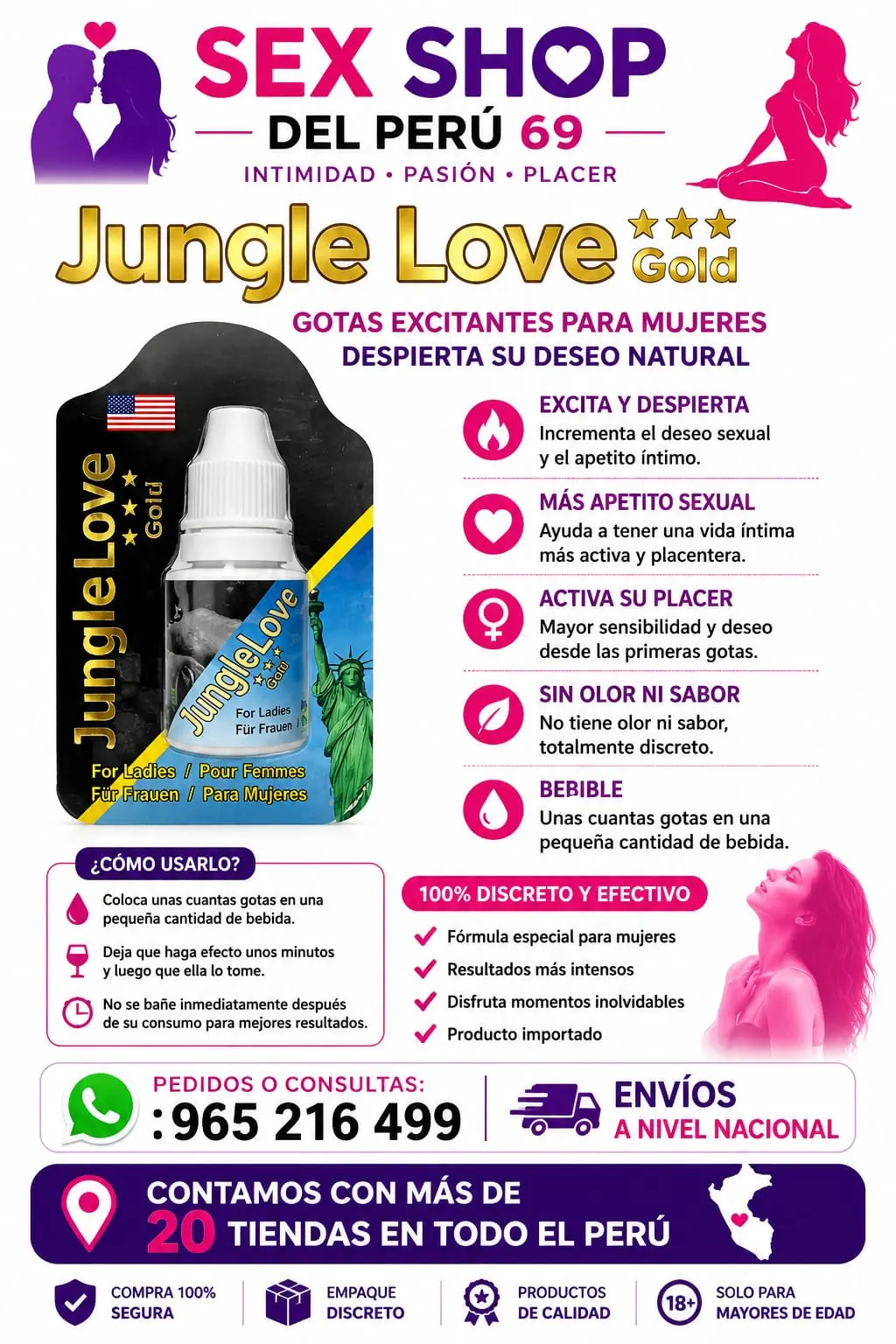 Tienda para Adultos Productos Importados en Tumbes xxx