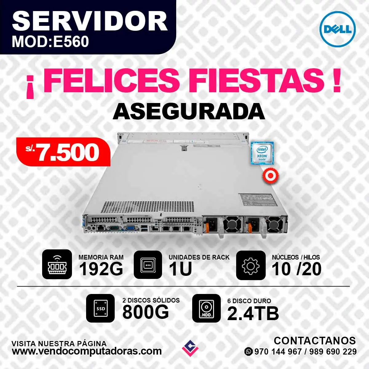 SERVIDOR DELL E560 VxRAIL