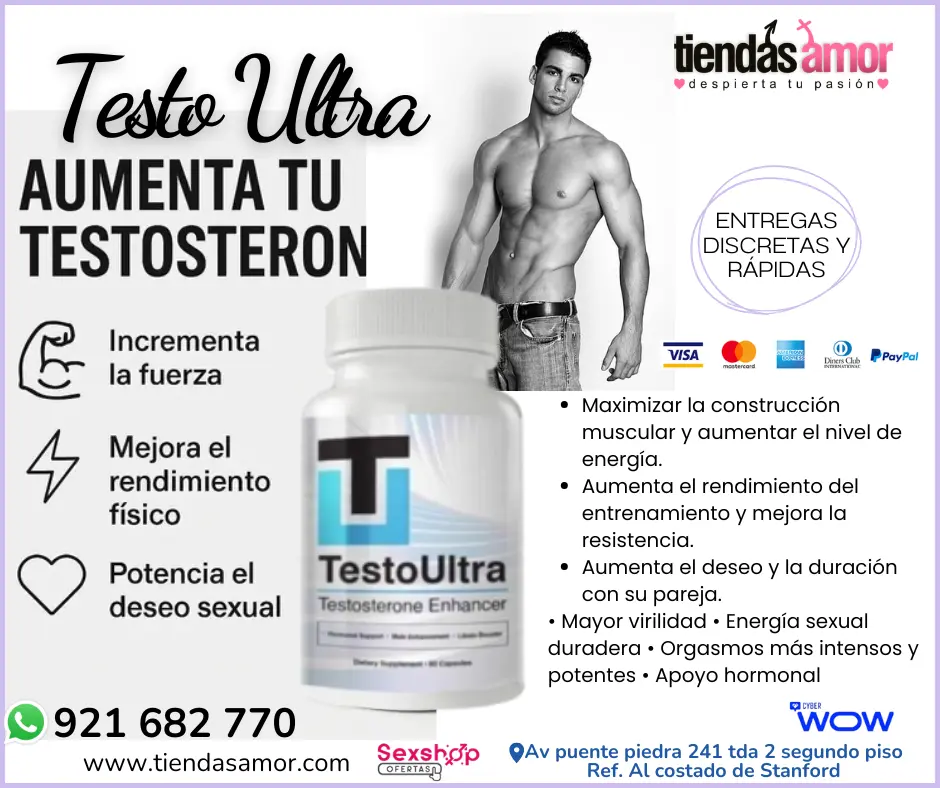 Testo Ultra Tienda para Adultos Novedades y Productos Excl