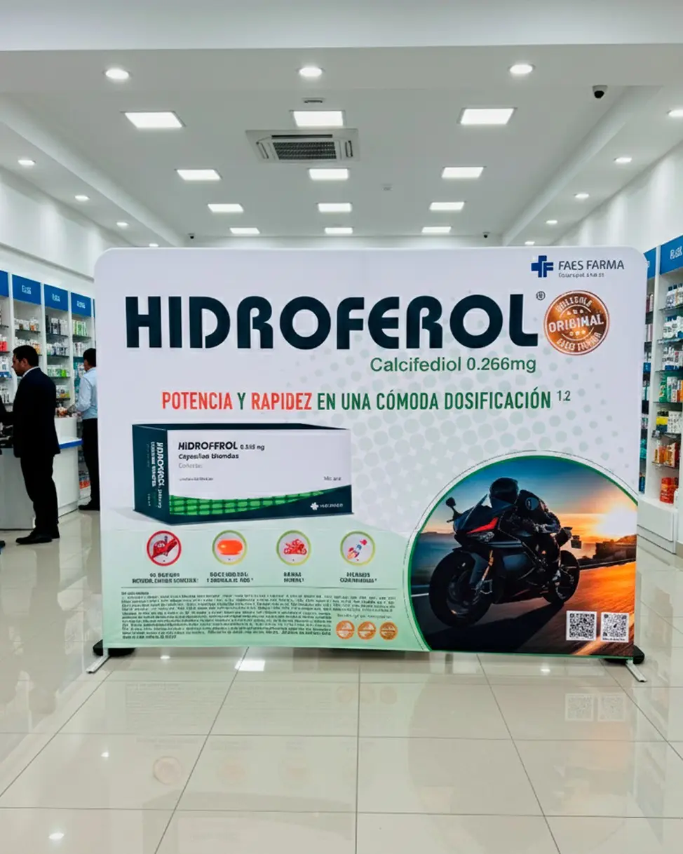 BACKING DE TENSIÓN RECTO PARA FERIAS STANDS Y EVENTOS CORPO