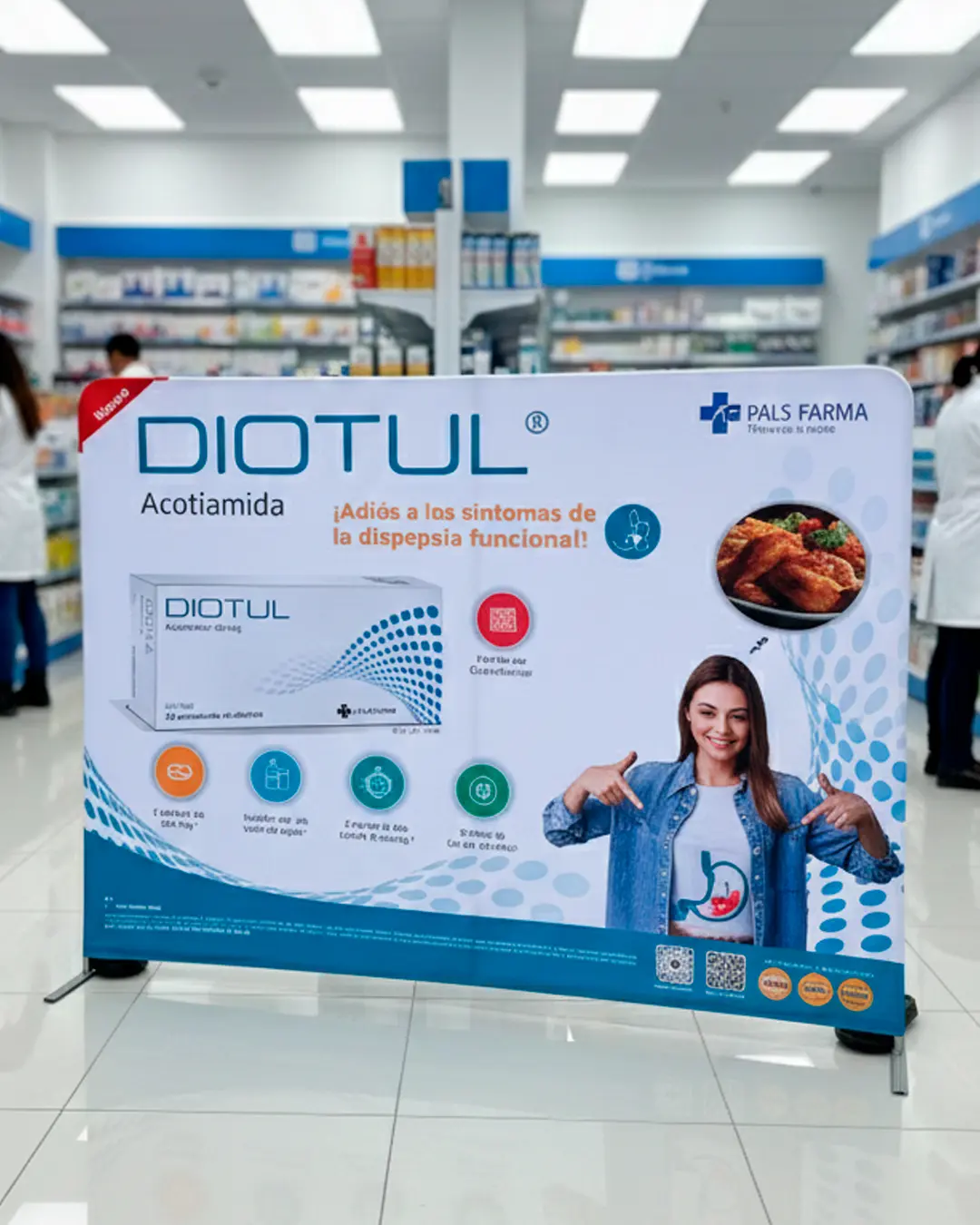  Vista de anuncio BACKING DE TENSIÓN RECTO PARA FERIAS STAN