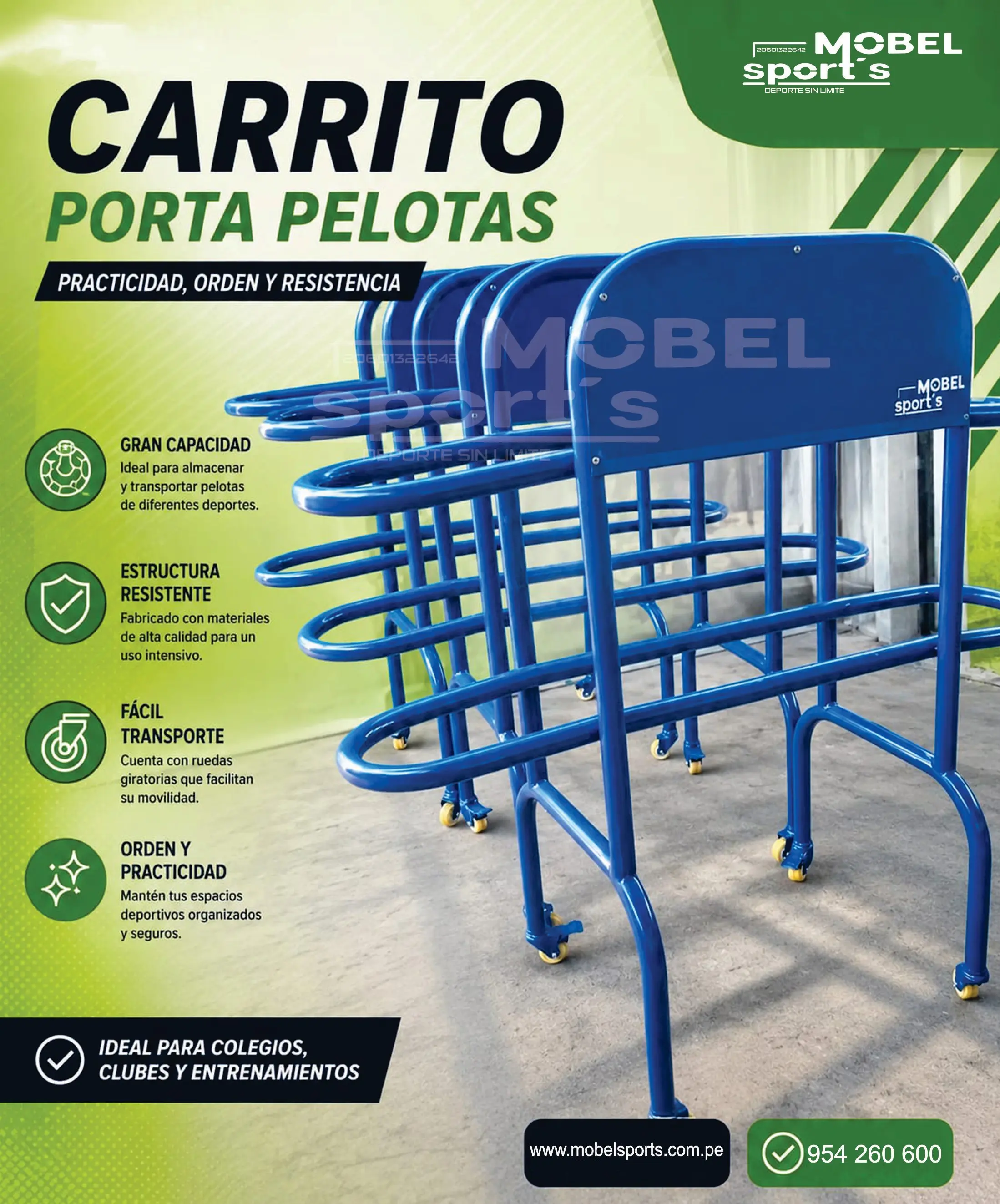 Arco de entrenamiento Futbol MOBEL SPORTS
