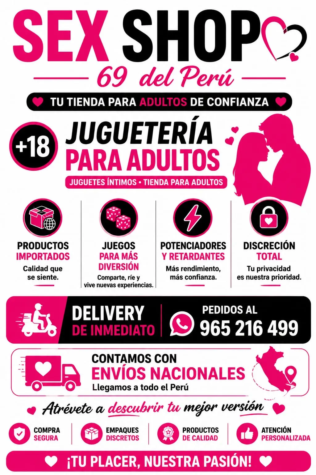 Juguetes anales sex shop perú tumbes 965216499