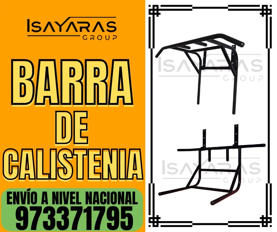 BARRA DE CALISTENIA PRODUCTO NACIONAL- ISAYARAS GROUP 