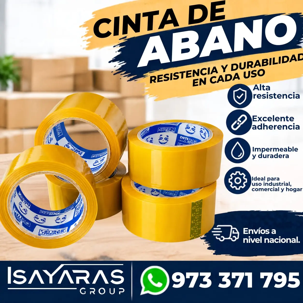  CINTA INTI PACK CALIDAD QUE SE NOTA EN CADA ROLLO 
