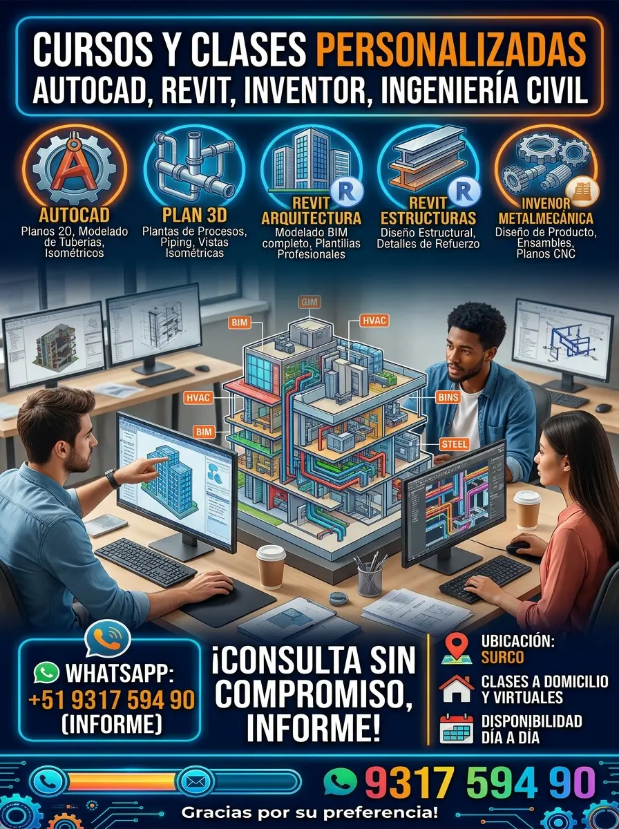 CLASES INGENIERIA MECANICA INDUSTRIAL ARQUITECTURA