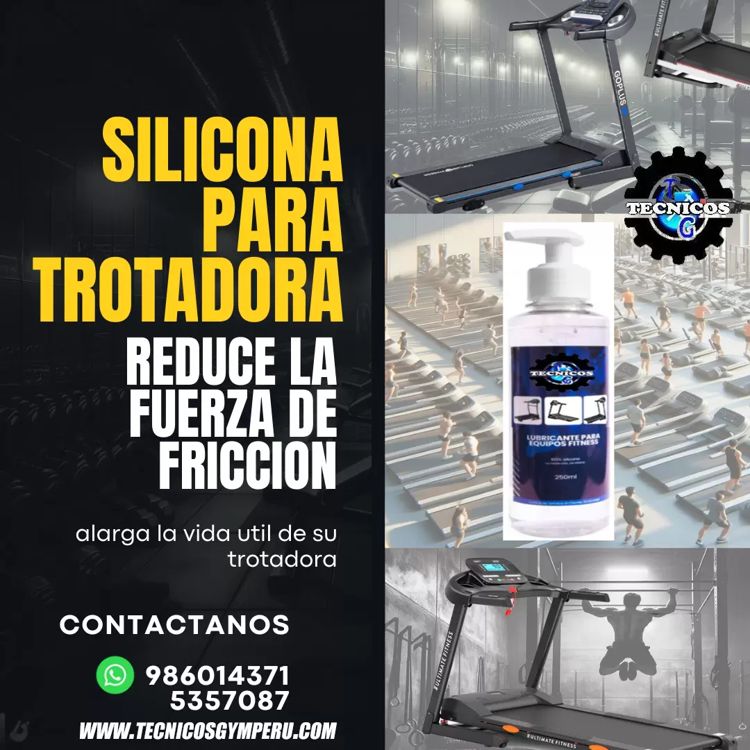 silicona lubricante para trotadora