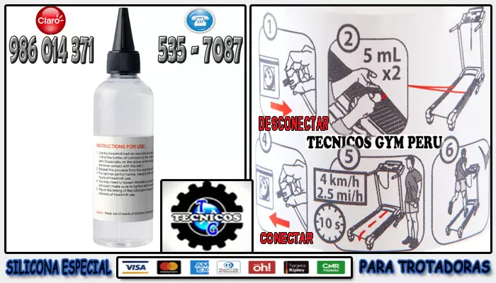 silicona lubricante para trotadora