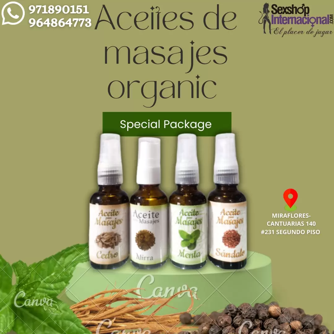 AFRODISIACO ACEITES DE MASAJES - AROMAS RELAJANTES-PAREJAS-SEXSHOP LIMA 971890151 