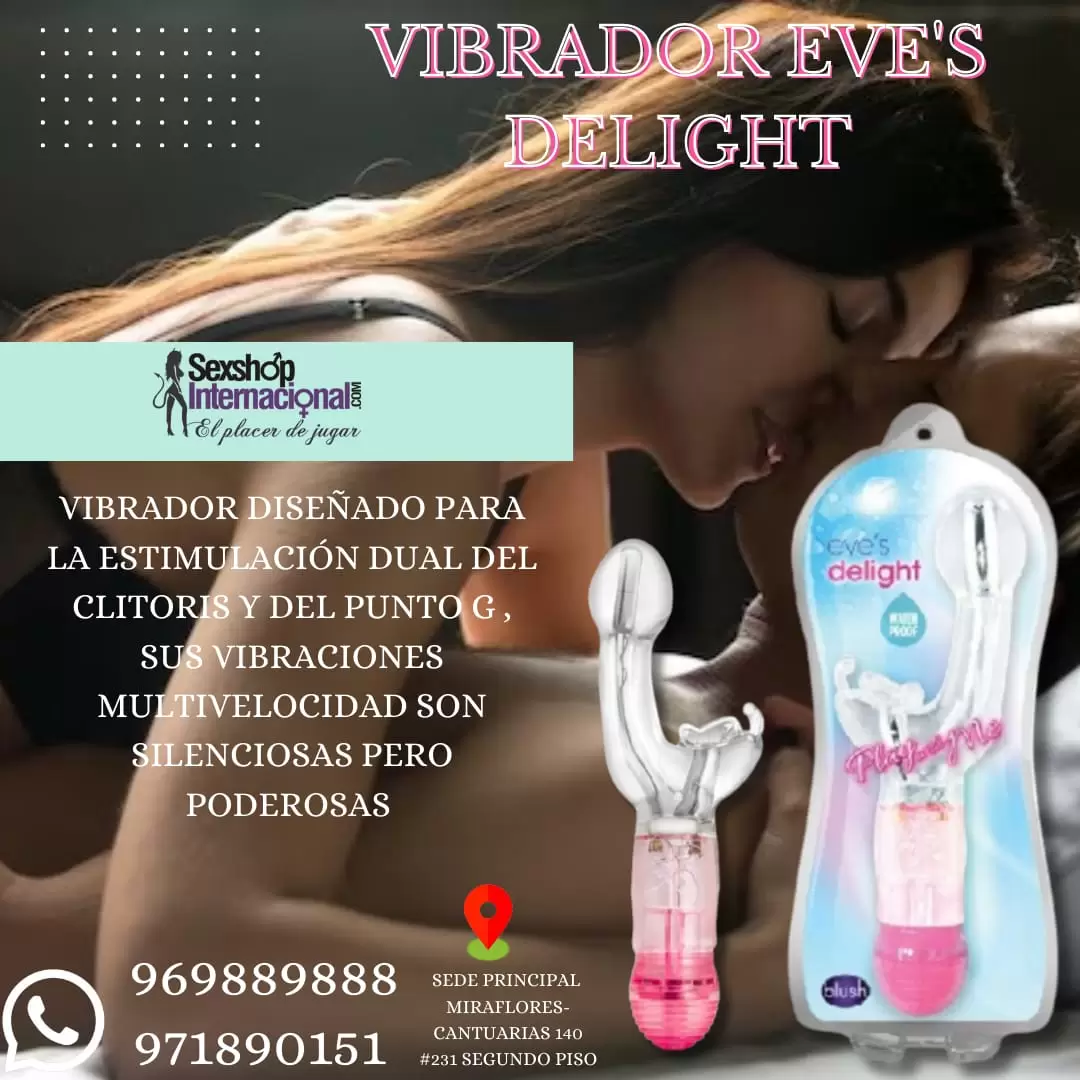 VIBRADOR DOBLE ESTIMULACION-SILICONA-SEXSHOP LIMA 971890151 