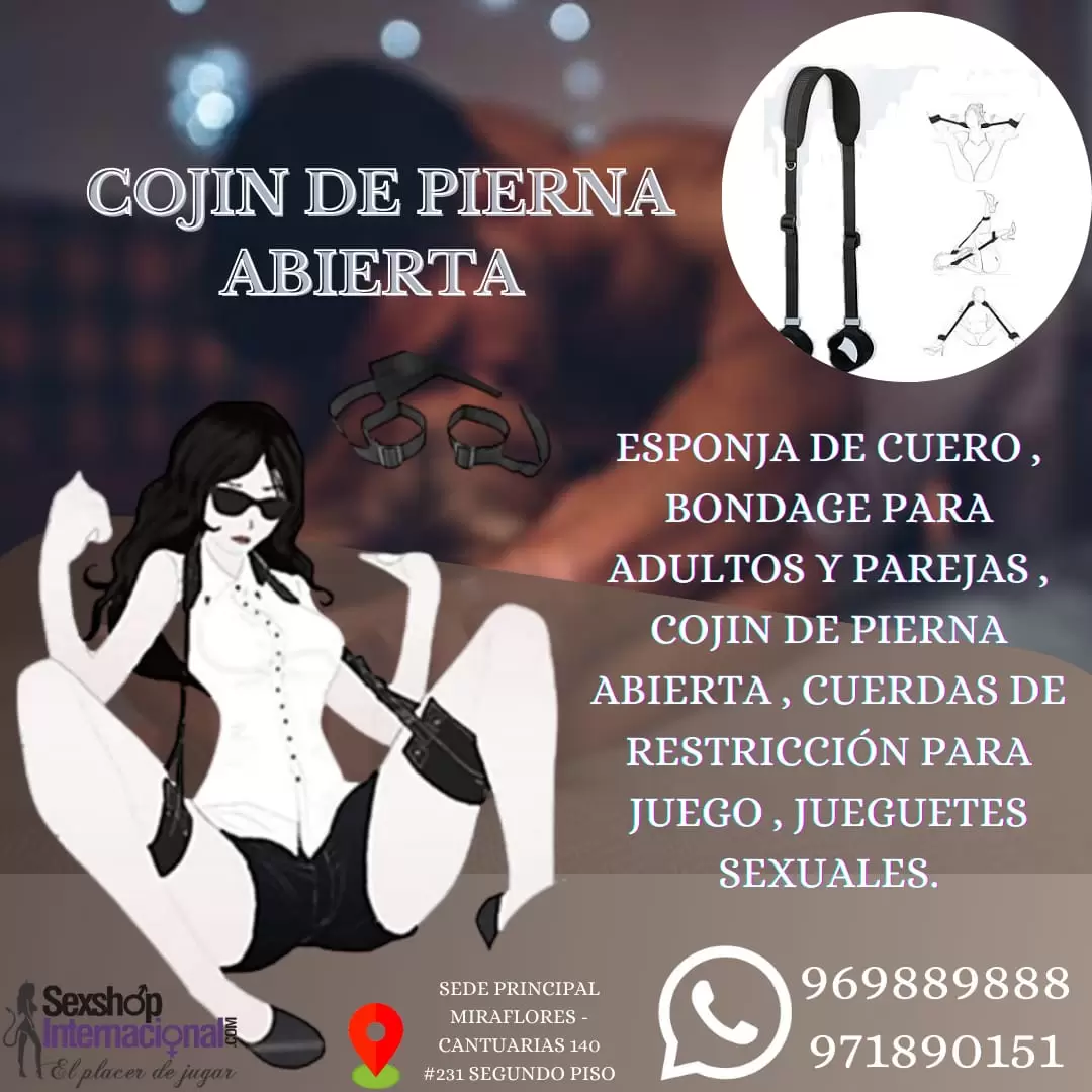 HARNES ELASTICO-PIERNA ABIERTA- PAREJAS-SEXSHOP LIMA 971890151 