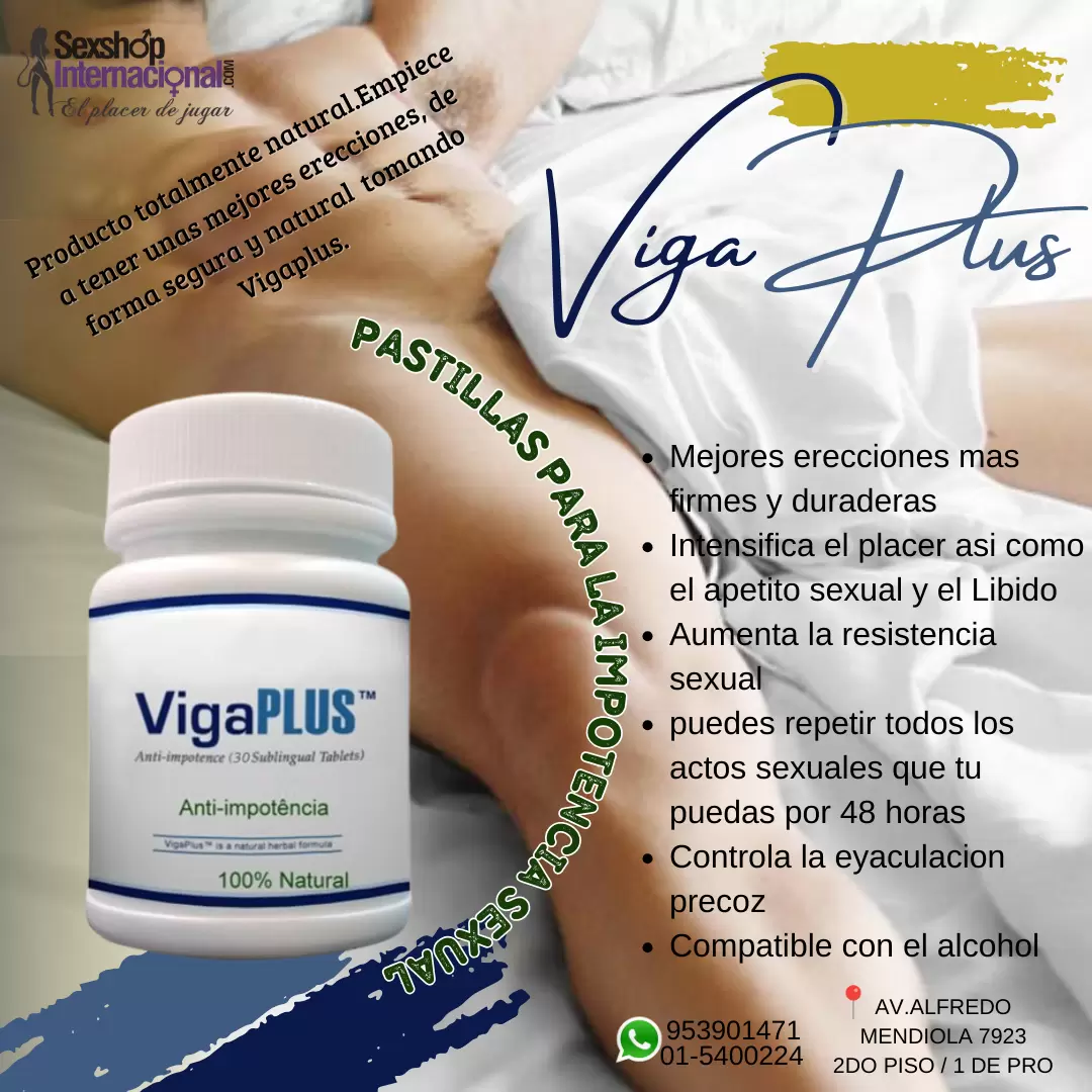 VIGA PLUS LOS OLIVOS POTNCIADOR SEXUAL-SEXSHOP