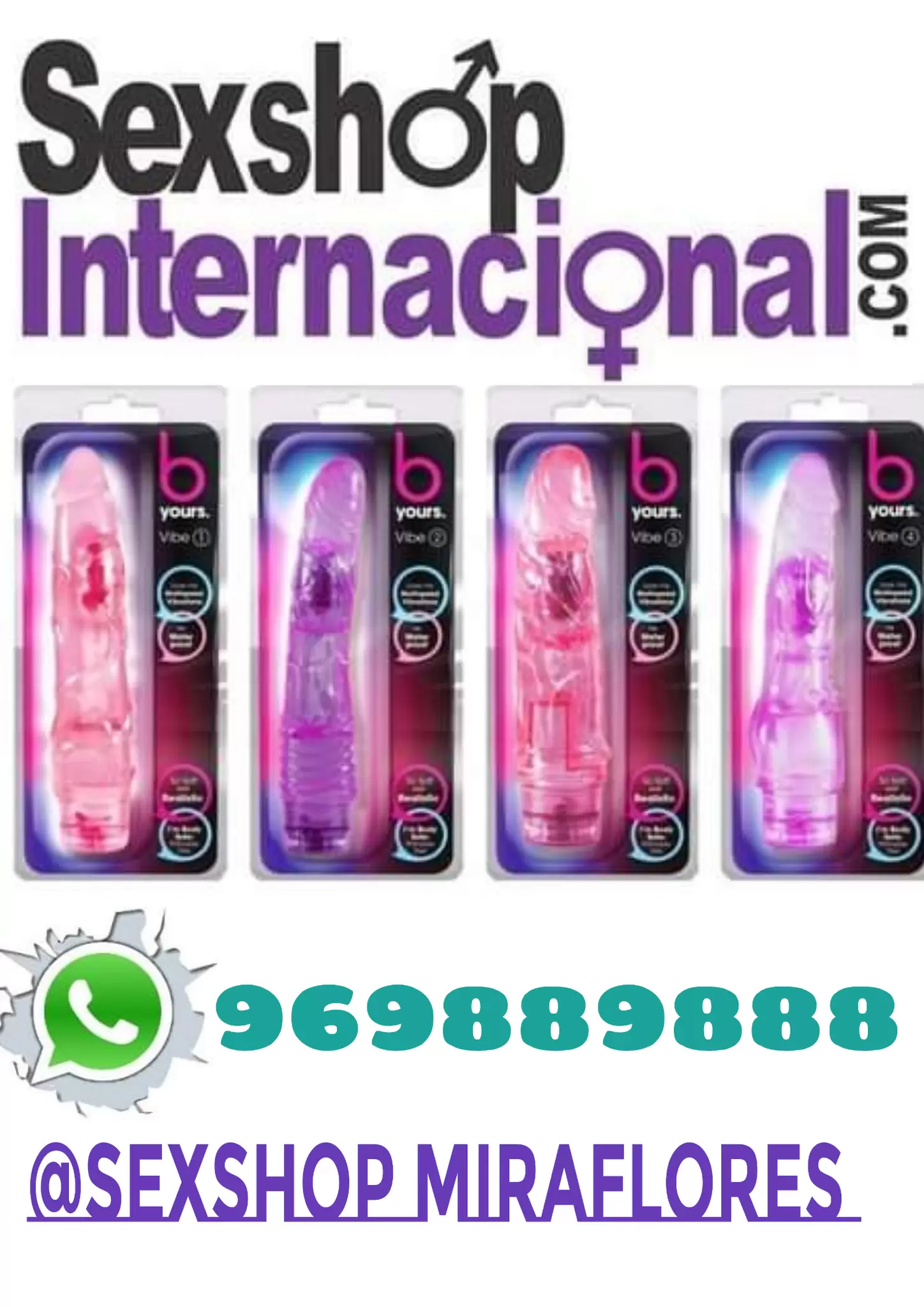 VIBRADORES SOFISTICADOS-DE SILICONA-PUNTO G - CLITORAL-SEXSHOP LIMA 971890151 