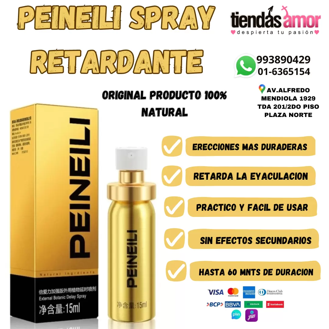 PEINEILI SPRAY RETARDANTE