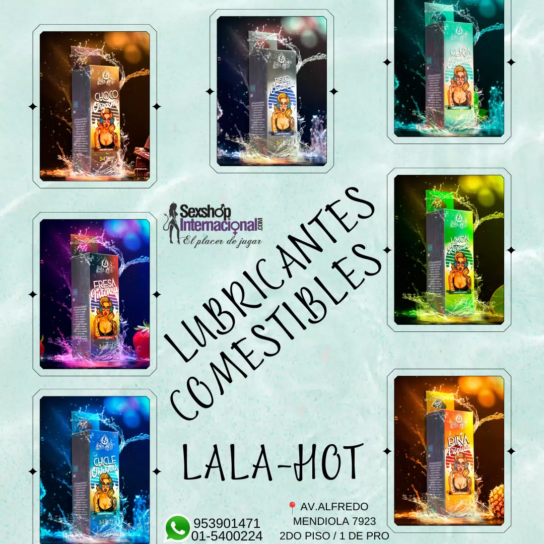 LUBRICANTES LALA HOT -SEXSHOP LOS OLIVOS-953901471