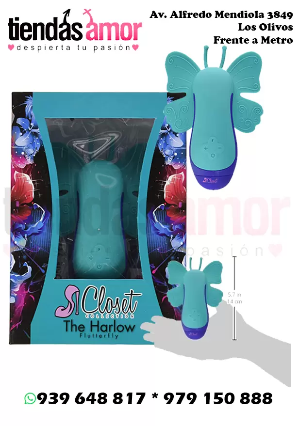 El Vibrador Harlow Flutterfly