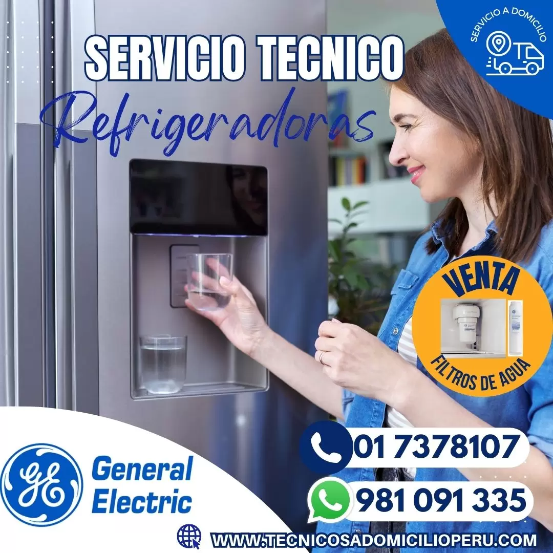 Tecnicos Refrigeradoras General Electric 7378107- Los Olivos