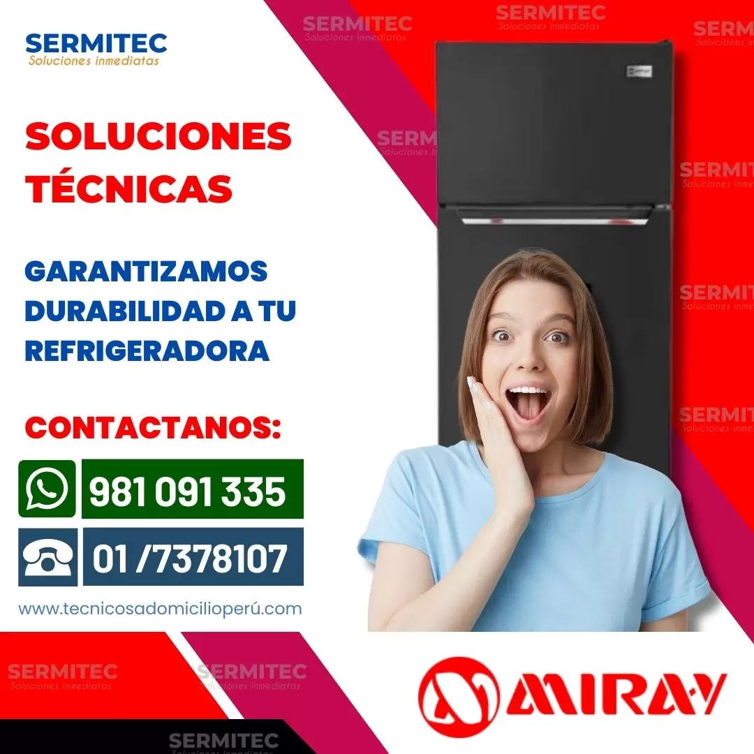  REFRIGERADORAS MIRAY LLAMA AL 981091335 - San Borja