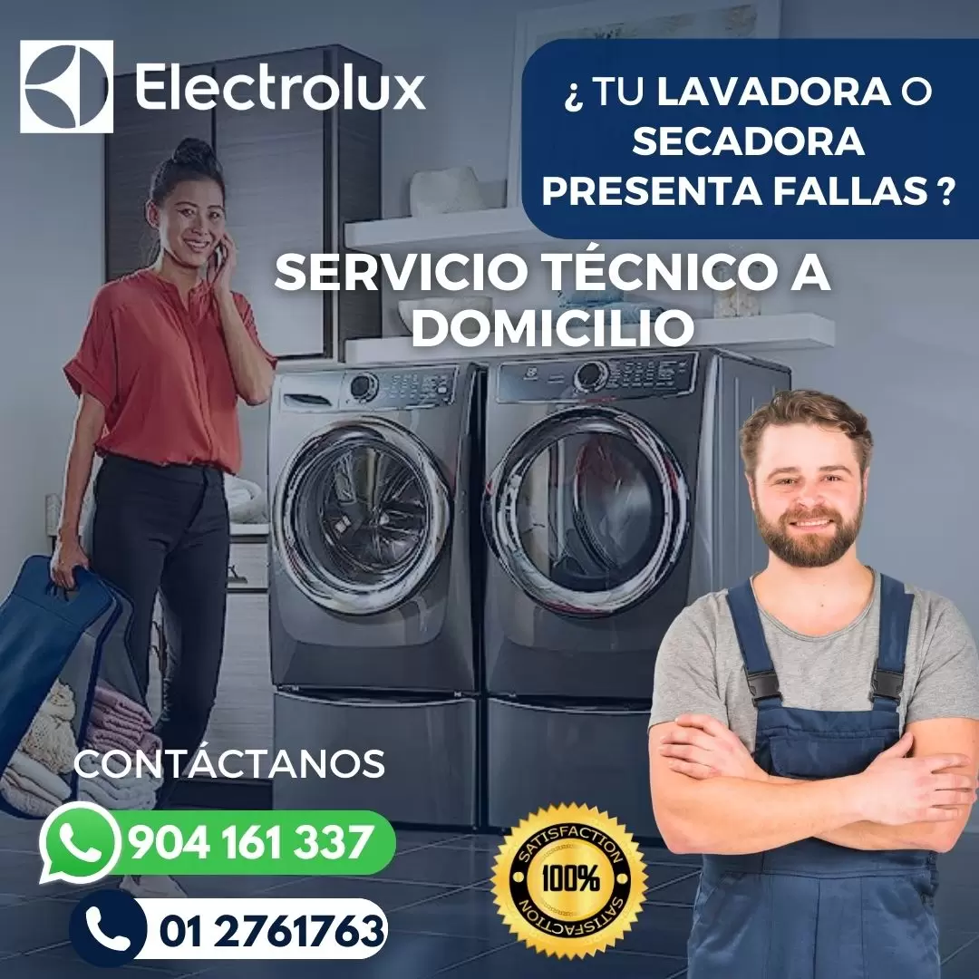 Expertos en soluciones Electrolux Lavadoras