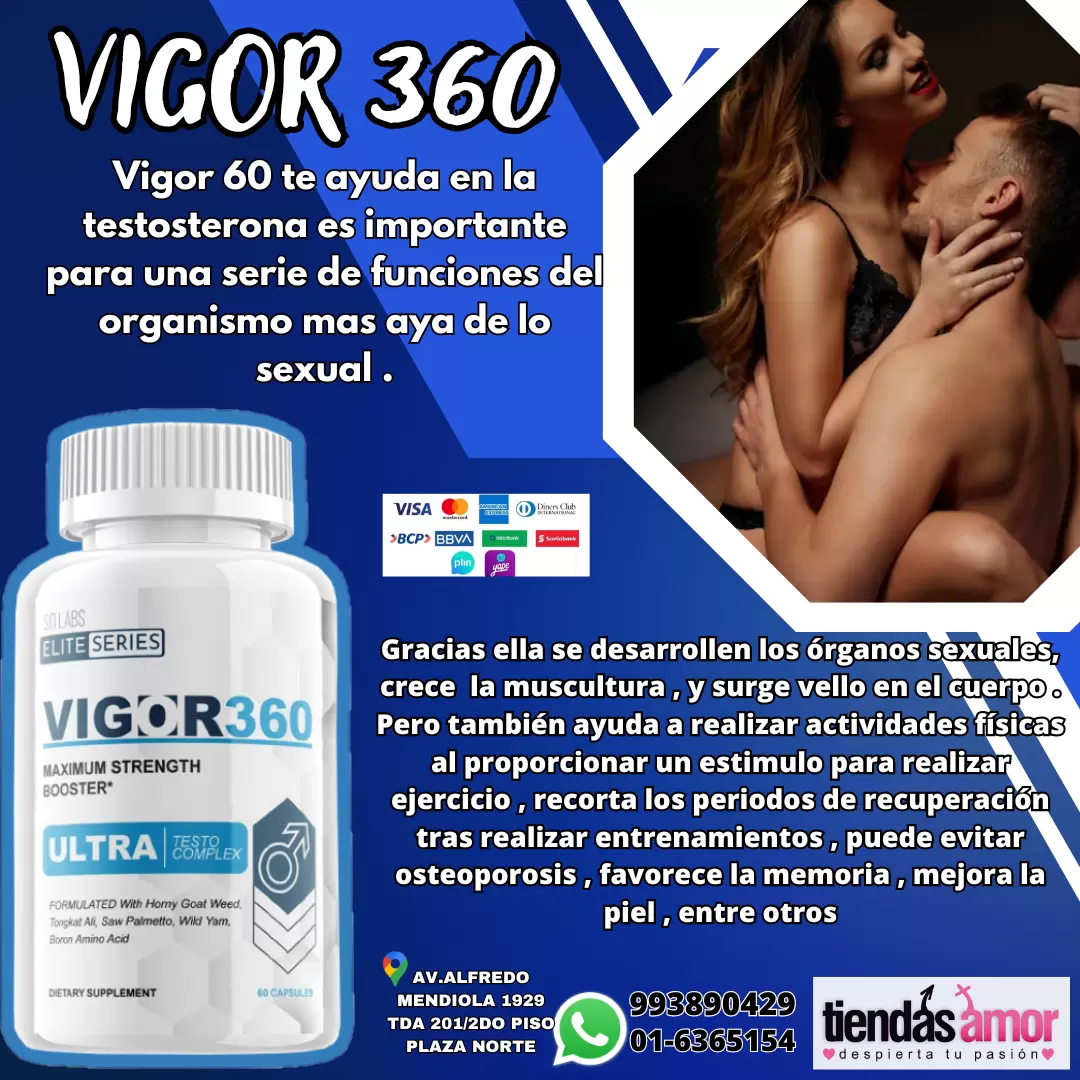  VIGOR360 AUMENTA LA TESTOSTERONA