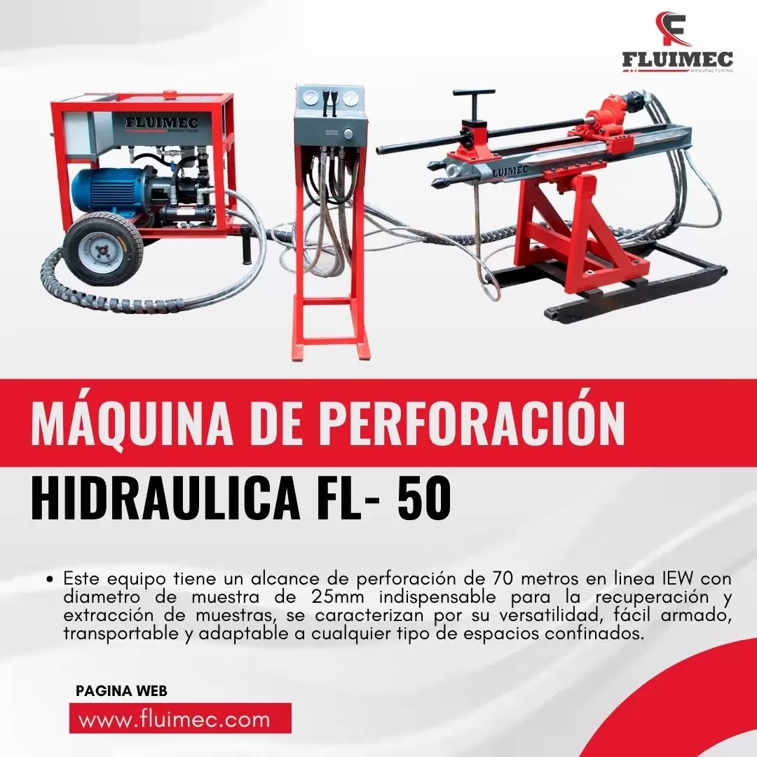 Perforadora para exploración geológica FL-50 