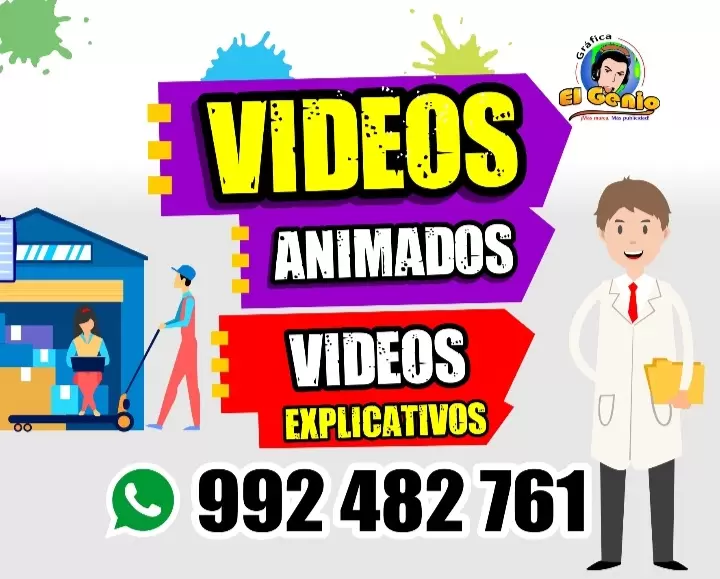Videos Animados - Videos Explicativos -Invitación en video - Animaciones