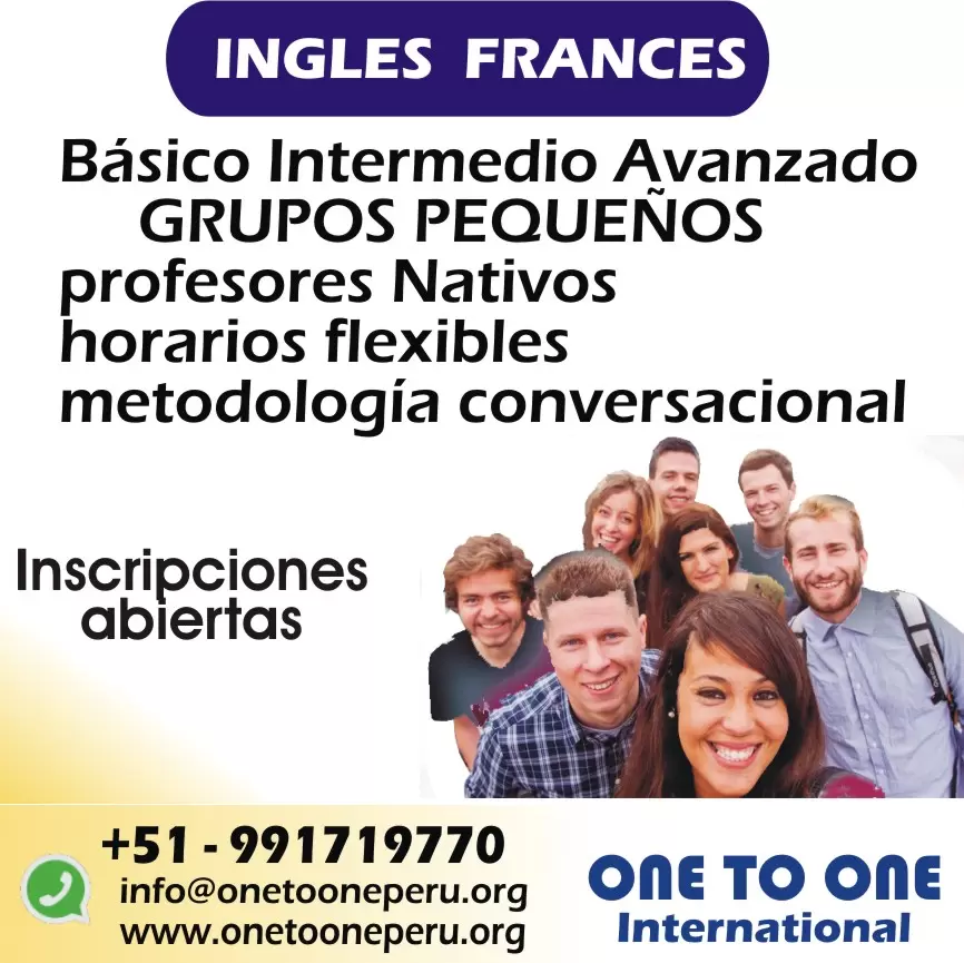 CLASES DE FRANCES INGLES-Callao