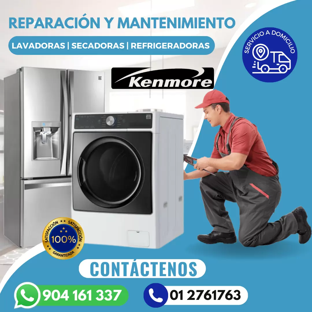 Reparaciones a domicilio de lavadoras kenmore 2761763
