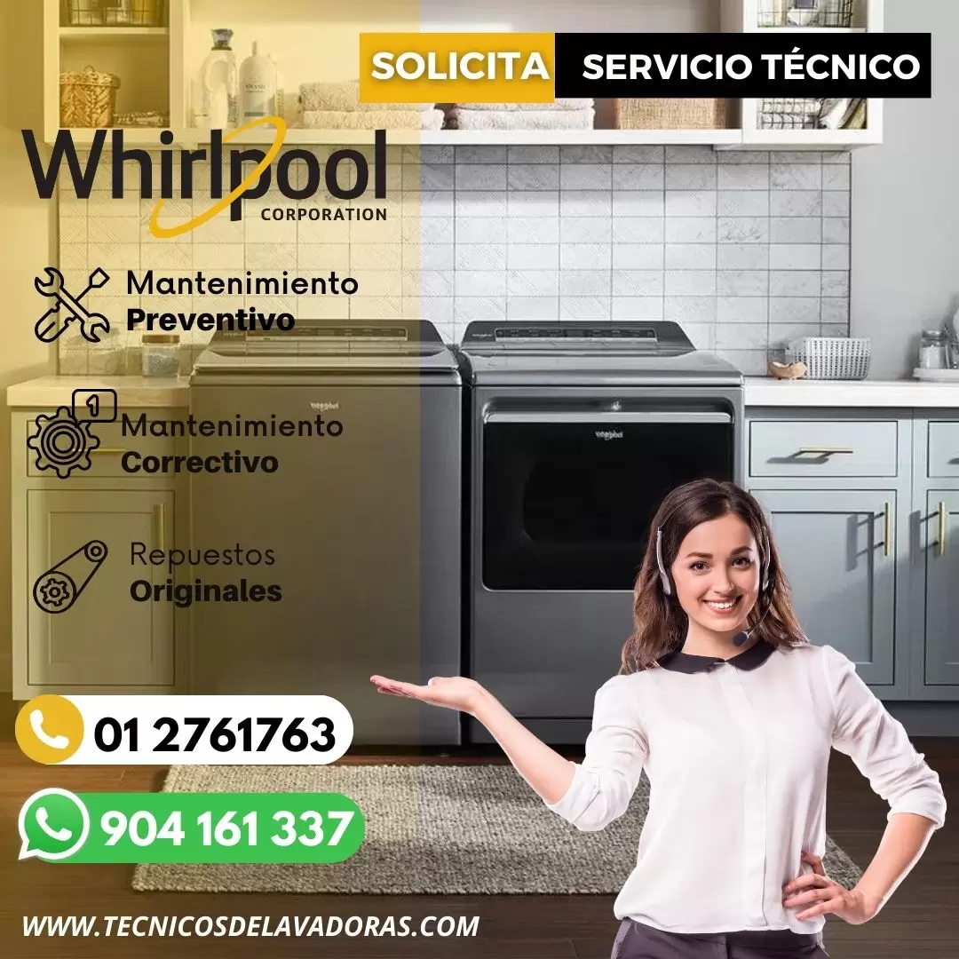 S3rvicio Garantizado Reparacion lavadoras whirlpool 2761763 Lima y Callao