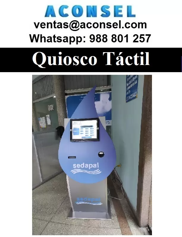 Quiosco Táctil Multifuncional de Autoservicio