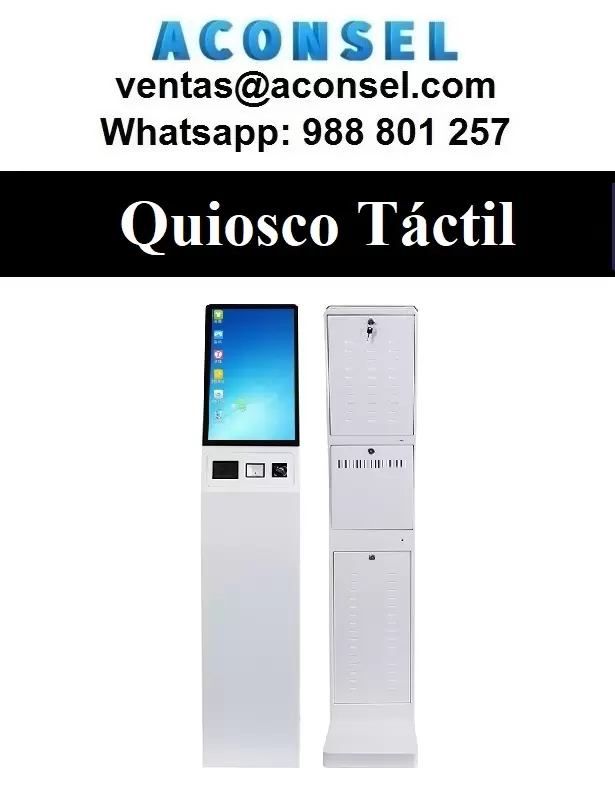 Quiosco Táctil Multifuncional de Autoservicio