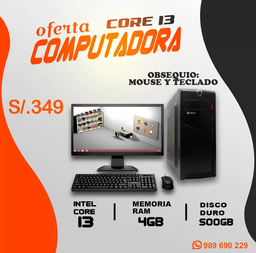 Renueva tu tecnología Core I3