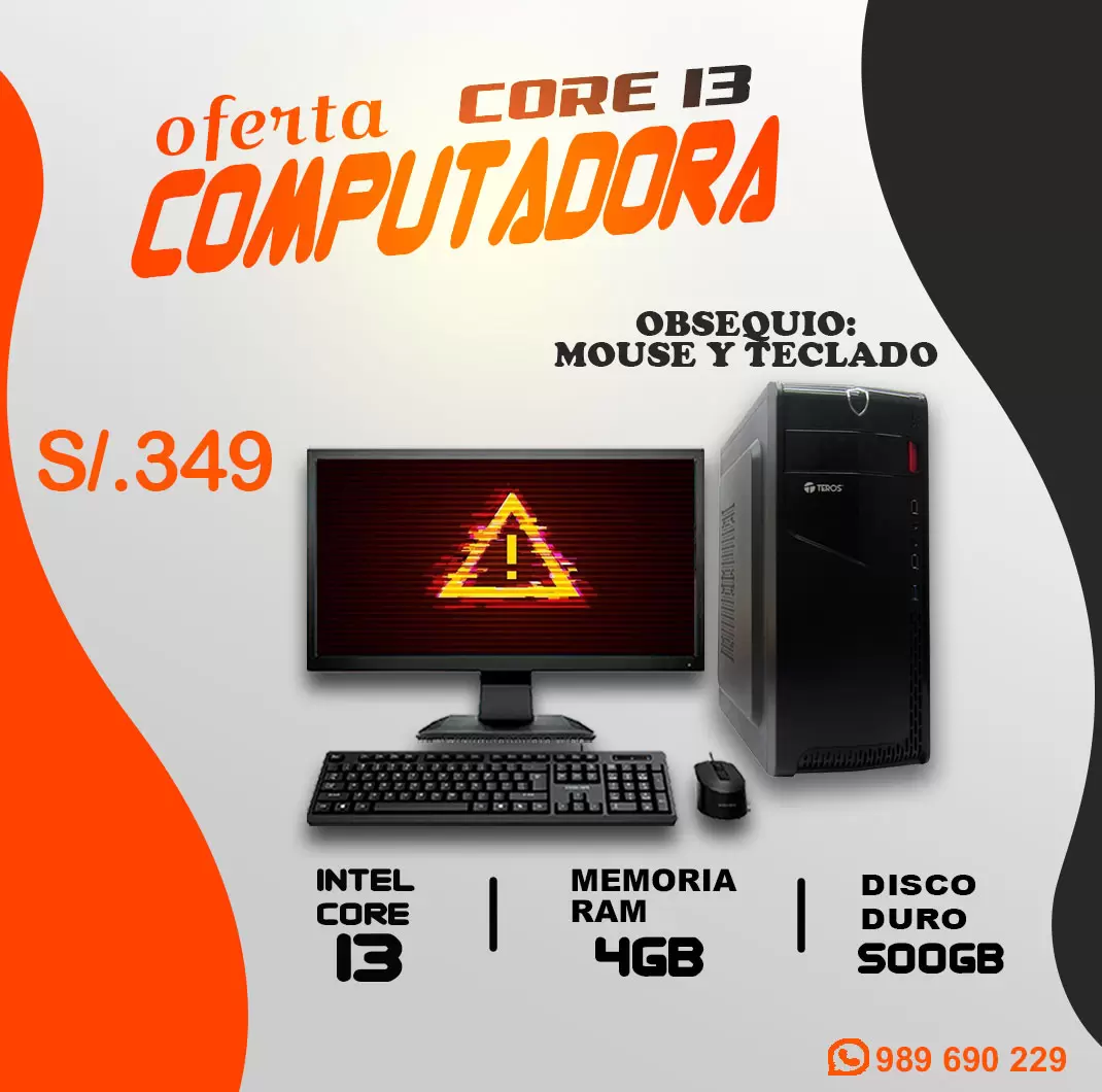 Renueva tu tecnología Core I3