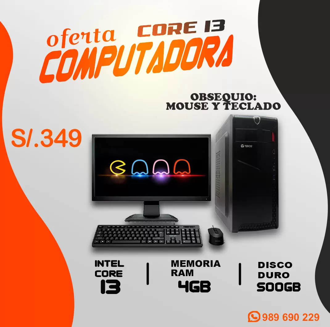 Renueva tu tecnología Core I3