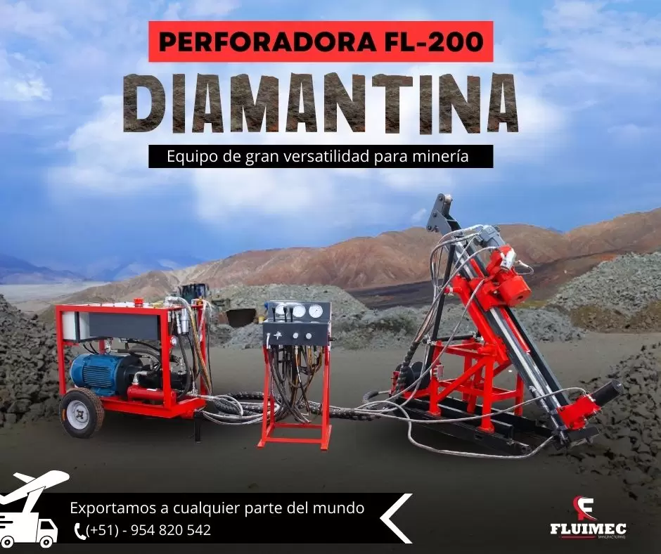 Diamantina FL-200 - Equipo para exploracion minera