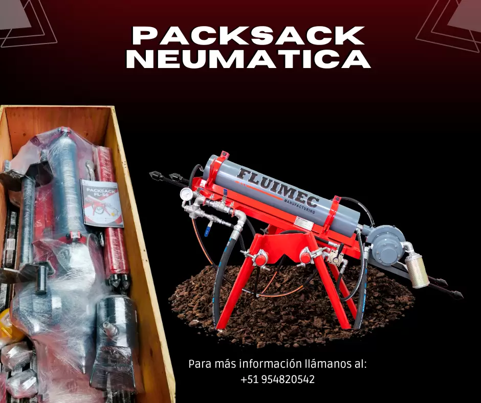 Packsack FL-50 Perforadora para yacimiento minero