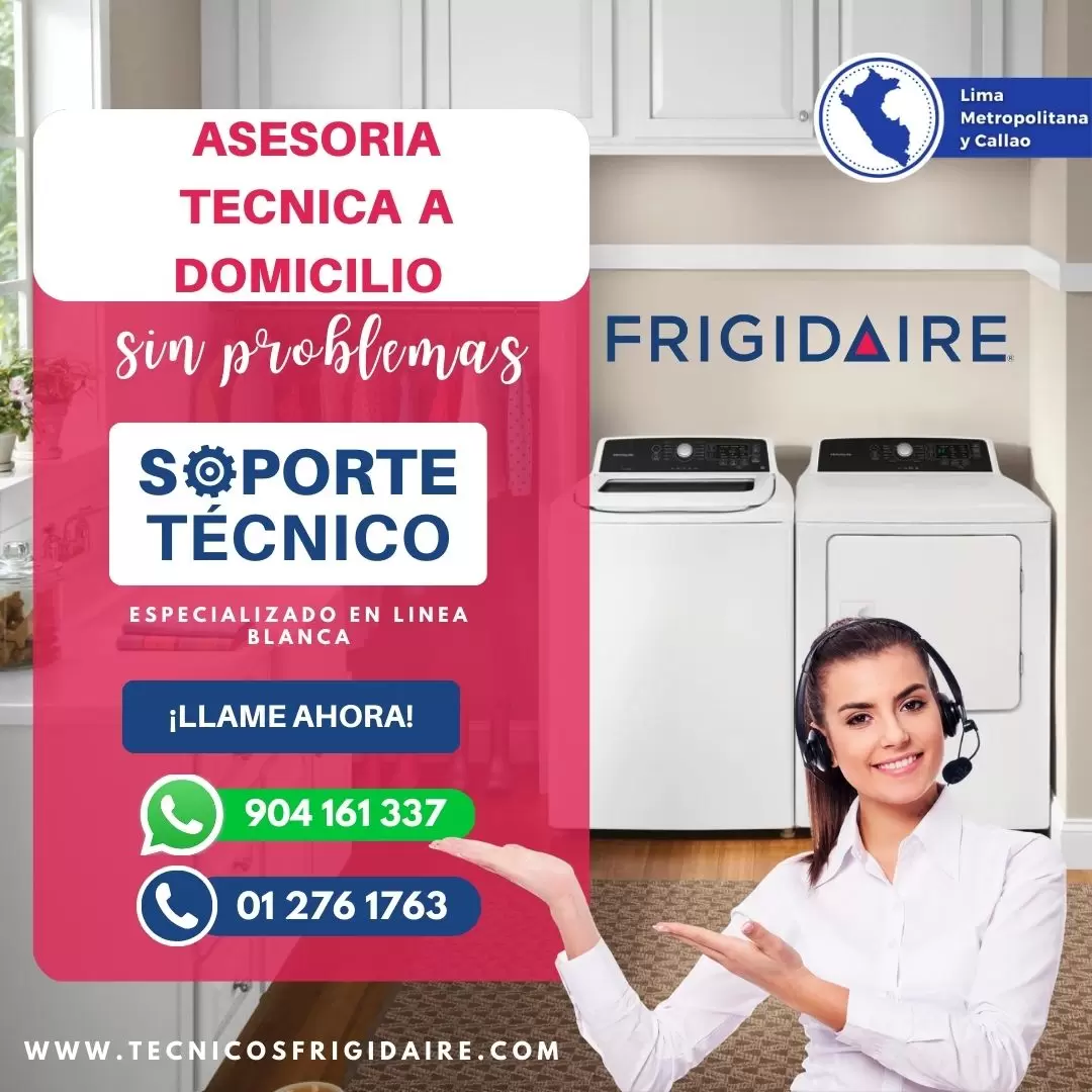  Inmediato Reparacion lavadoras FRIGIDAIRE 904161337 en La Molina